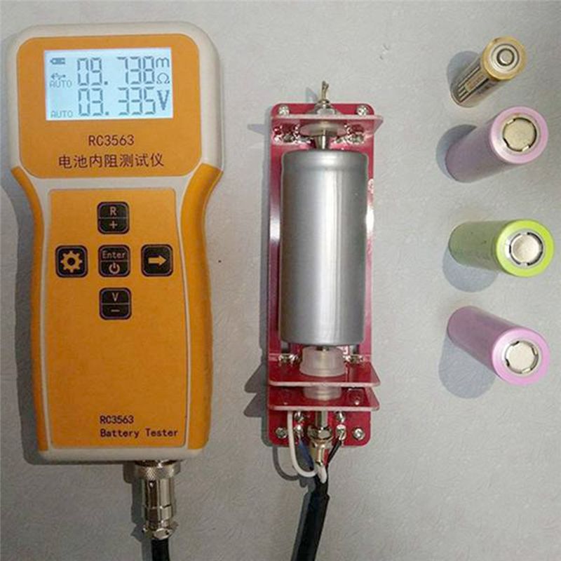 Battery Internal Resistance Tester Four Wire - SWXF RC3563 Batterie-Innenwiderstand-Spannungstester 3-stelliger Batterietester Echter