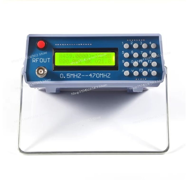 Rf Signal Generator 0.5Mhz To 470Mhz - RF-Signalgenerator, Audiomodulation, Signalquelle, Konditionierung von Radiofunk,