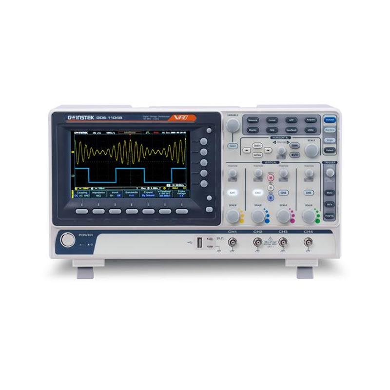 Digital Storage Oscilloscope 4 Channel 100Mhz - GDS-1104B 4-Kanal 100MHz Tragbares Digitales Speicheroszilloskop
