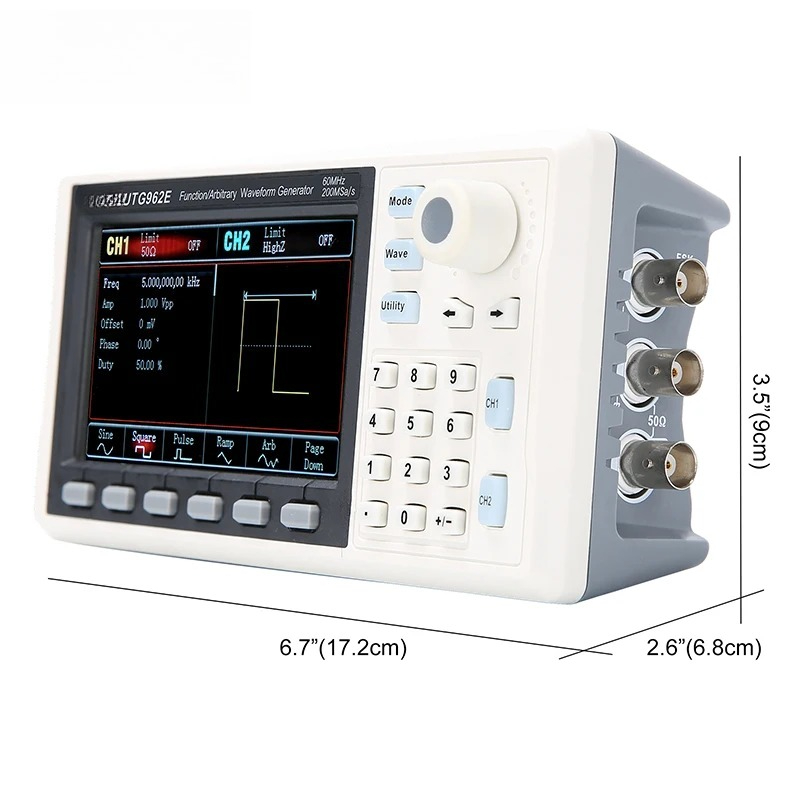 Funktionssignalgenerator UTG93 – Dual Channel Arbitrary Waveform Function Generator 60Mhz Bewertung und Preis