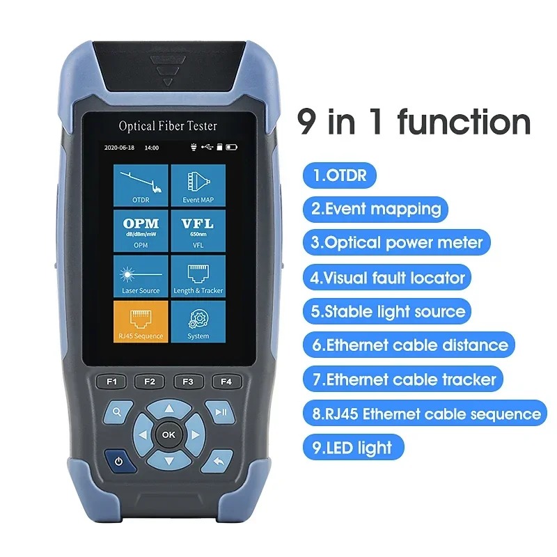 AUA-900A/D Hochpräzises OTDR M – Optical Time Domain Reflectometer Otdr 1310 1550Nm Bewertung und Preis