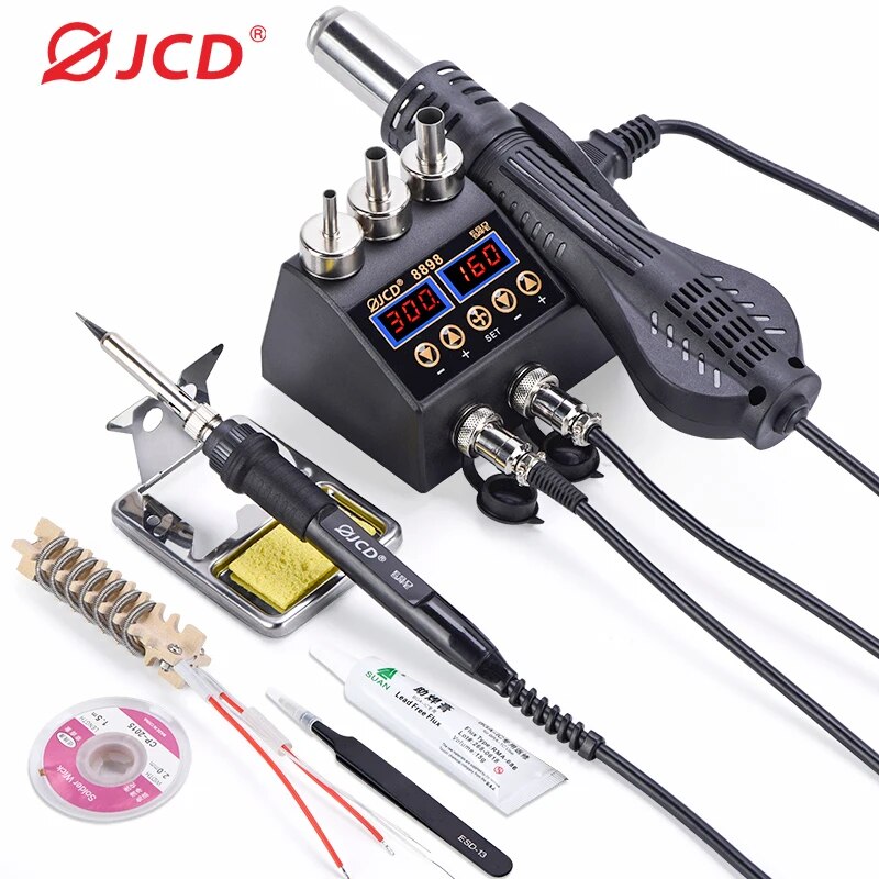 Jcd 750 Löt station w 2 in 1 L – Smd Rework Station Hot Air Soldering 2 In 1 Bewertung und Preis