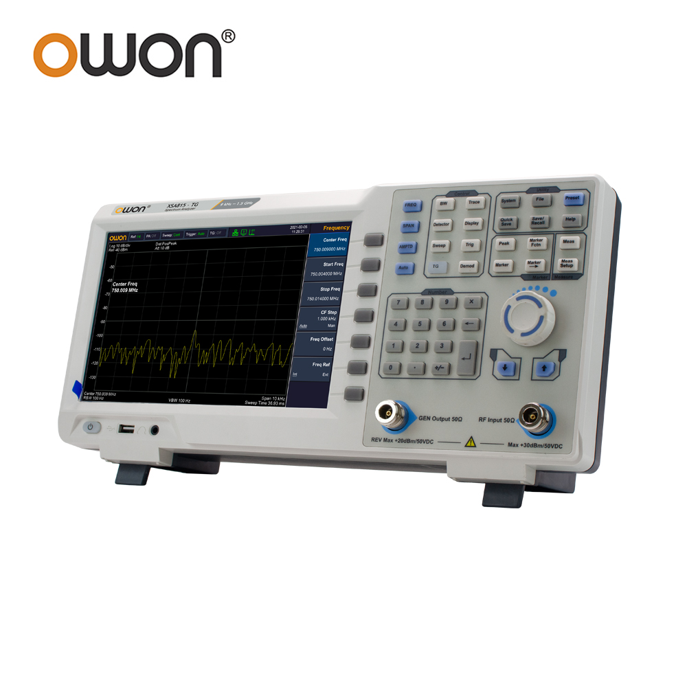 OWON XSA815TG Digitaler Spektr – Spectrum Analyzer Tracking Generator 1.5Ghz Bewertung und Preis