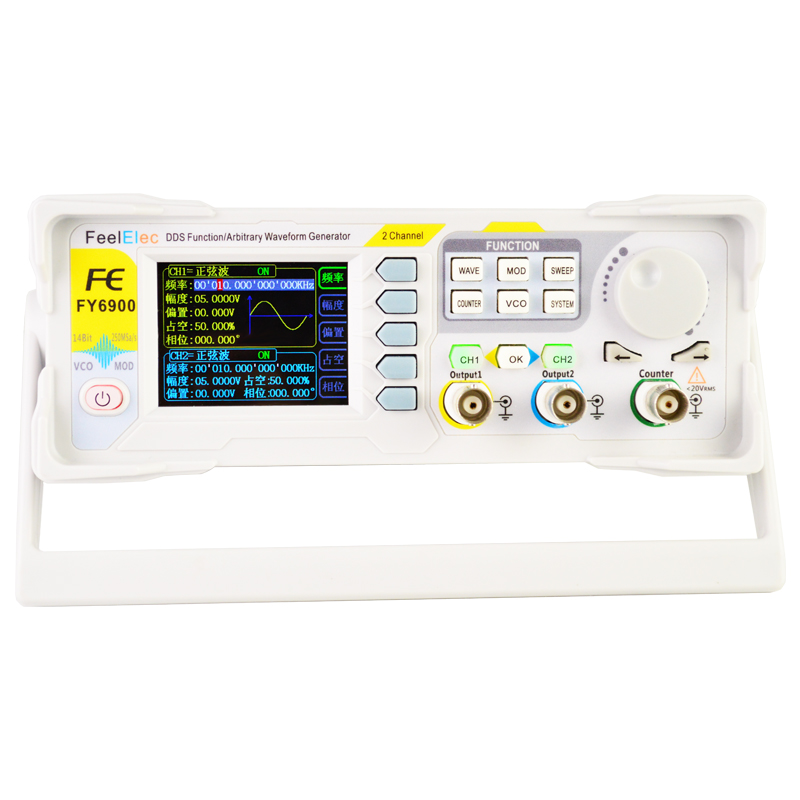 Neue FY6900 60MHz Dual Channel – Dual Channel Arbitrary Waveform Function Generator 60Mhz Bewertung und Preis